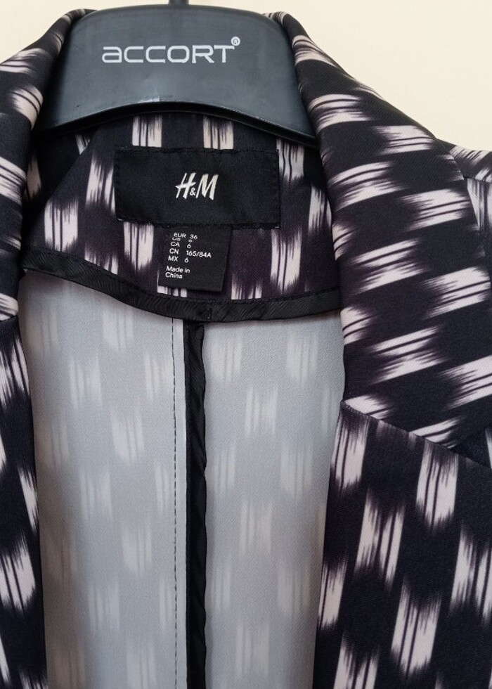 Çok renkli blazer ceket - Görsel 2