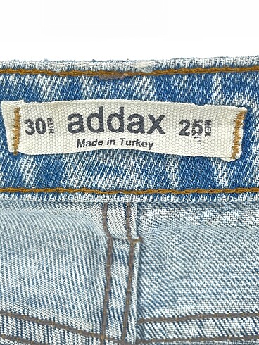 30 Beden mavi Renk Addax Jean / Kot %70 İndirimli.