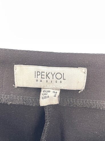 34 Beden siyah Renk ipekyol Düz Kesim %70 İndirimli.