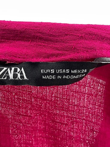 s Beden pembe Renk Zara Uzun Elbise %70 İndirimli.