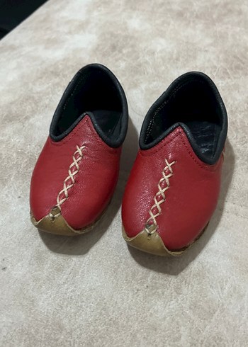Koyu Kırmızı Deri Erkek Çocuk Loafer Ayakkabı - Görsel 2