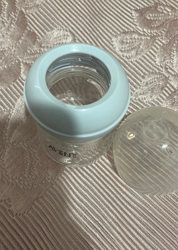 Mavi Pastel Bebek Biberonu - Görsel 3