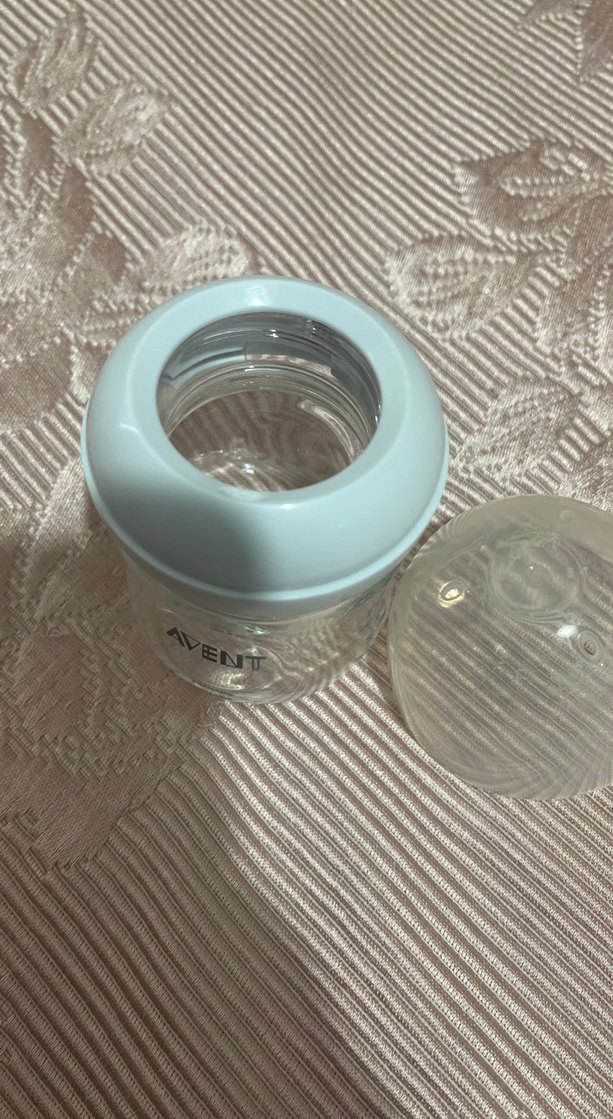 Mavi Pastel Bebek Biberonu - Görsel 3