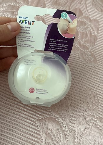 Philips Avent Beyaz Göğüs Pedi 2'li - Görsel 2