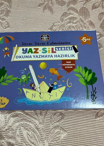 Yaz-Sil Serisi Okuma Yazmaya Hazırlık Kitabı - Görsel 2