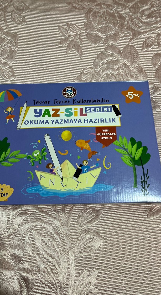 Yaz-Sil Serisi Okuma Yazmaya Hazırlık Kitabı - Görsel 2