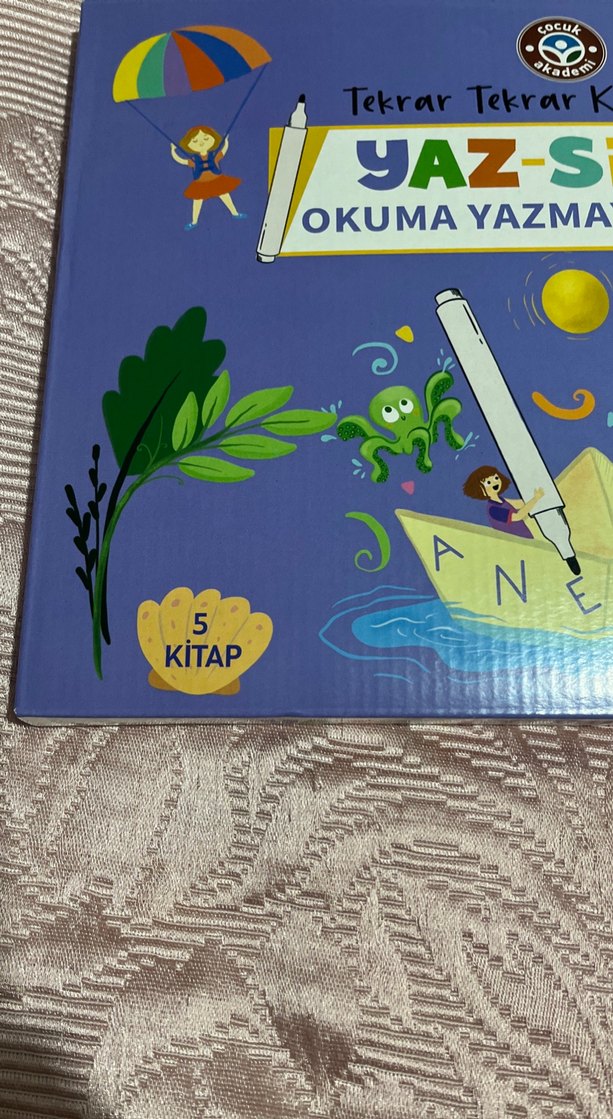 Yaz-Sil Serisi Okuma Yazmaya Hazırlık Kitabı - Görsel 3