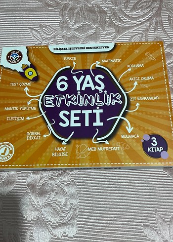 6 Yaş Etkinlik Seti - 3 Kitaplı Eğitim Seti - Görsel 2