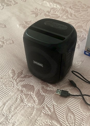 Siyah Rose Bluetooth Hoparlör - Görsel 3