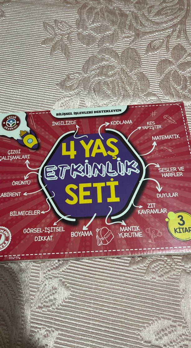 4 Yaş Etkinlik Seti - 3 Kitap - Görsel 2