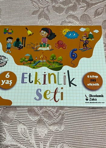 6 Yaş Etkinlik Seti - 6 Kitap, 203 Etkinlik - Görsel 2