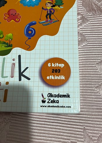 6 Yaş Etkinlik Seti - 6 Kitap, 203 Etkinlik - Görsel 3