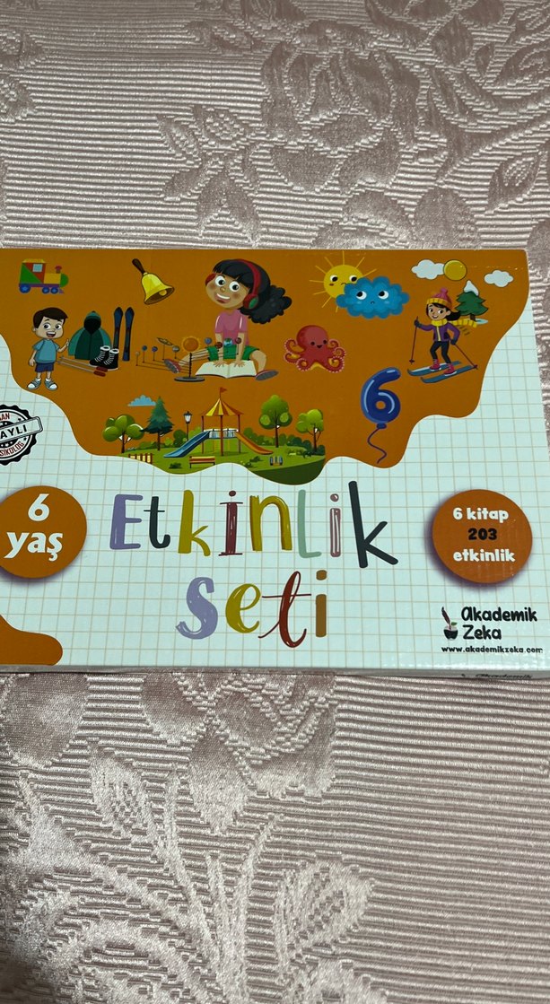 6 Yaş Etkinlik Seti - 6 Kitap, 203 Etkinlik - Görsel 2