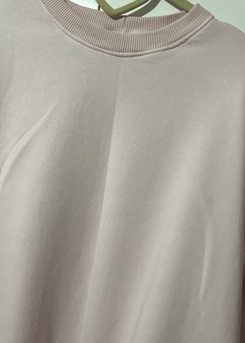 Pembe Basic Kadın Sweatshirt - Görsel 2