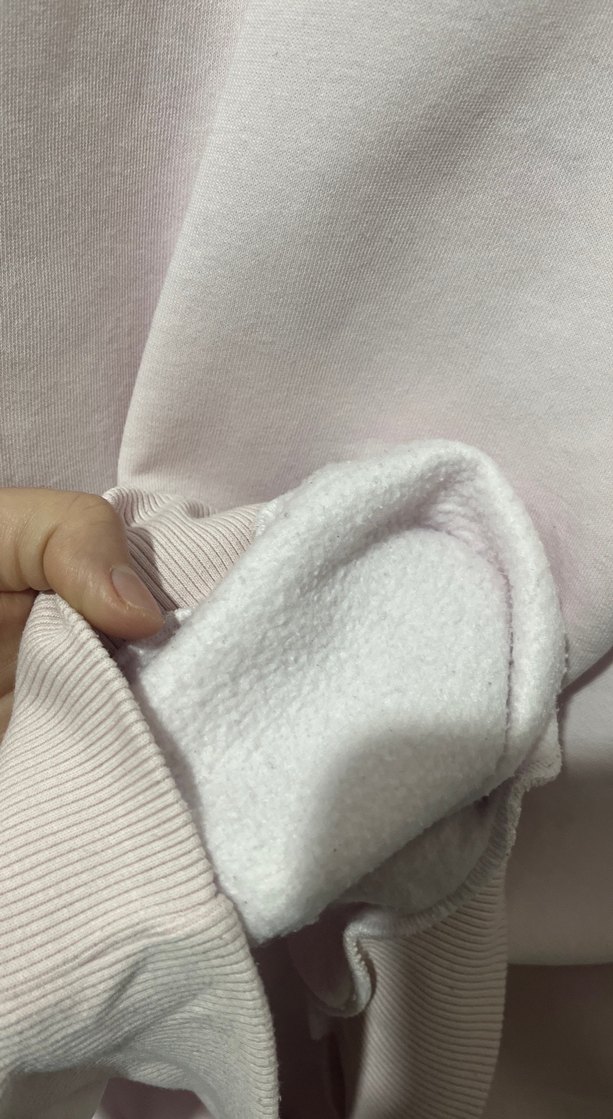 Pembe Basic Kadın Sweatshirt - Görsel 4