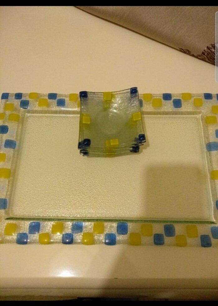 Çay tepsisi takımı  - Görsel 2