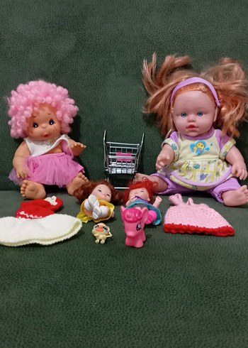 Renkli Bebek ve Aksesuar Seti - Görsel 9