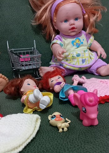 Renkli Bebek ve Aksesuar Seti - Görsel 4