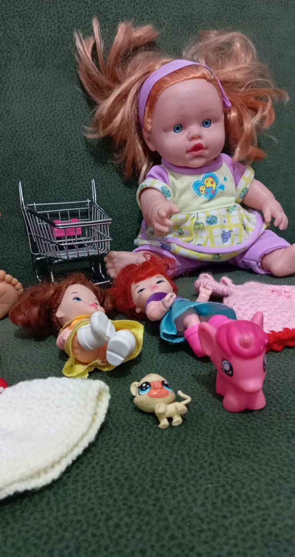 Renkli Bebek ve Aksesuar Seti - Görsel 4