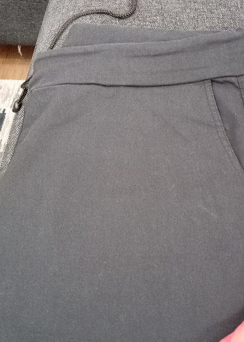 Kadın Kırmızı Mini Dar Kesim Kumaş Pantolon - Görsel 4