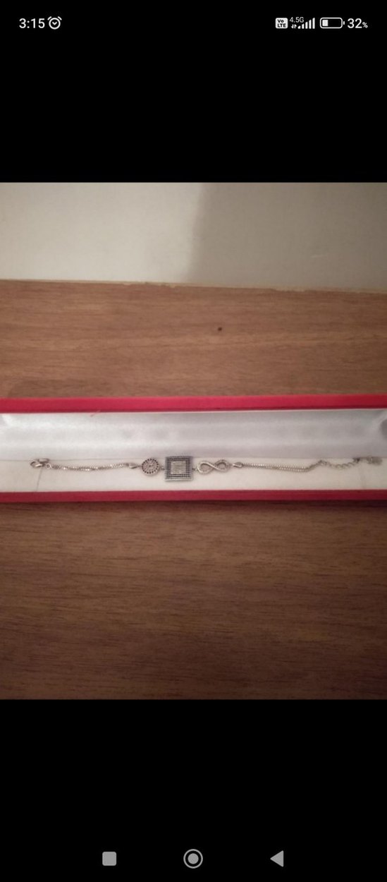 İnce Zincirli Bohem Kadın Bileklik - Görsel 2