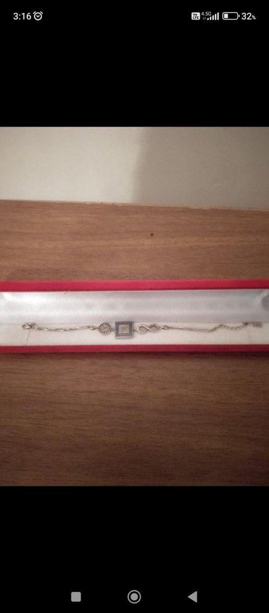 İnce Zincirli Bohem Kadın Bileklik - Görsel 4