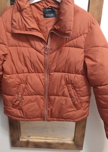 Kahverengi Kadın Midi Kaban - Görsel 2