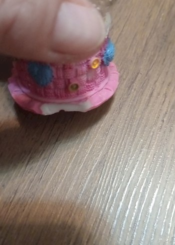 Pembe Pastel Figürlü Kar Küresi - Görsel 5