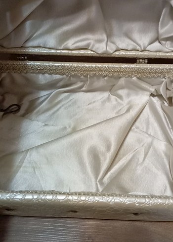 Beyaz Makyaj Organizer Kutusu - Görsel 5