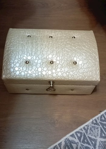 Beyaz Makyaj Organizer Kutusu - Görsel 2