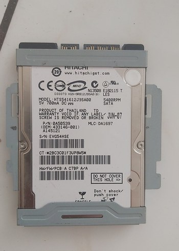 Hitachi 5400 RPM SATA 2.5