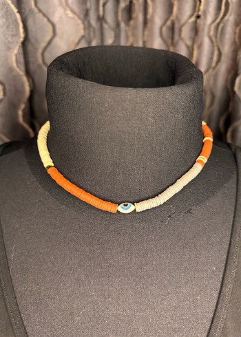 Bohem Çok Renkli Boncuklu Mini Kolye - Görsel 4