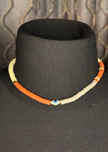 Bohem Çok Renkli Boncuklu Mini Kolye - Görsel 3