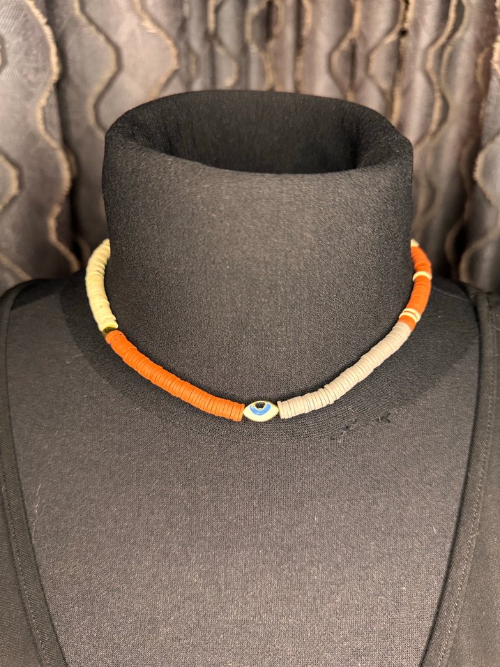 Bohem Çok Renkli Boncuklu Mini Kolye - Görsel 4