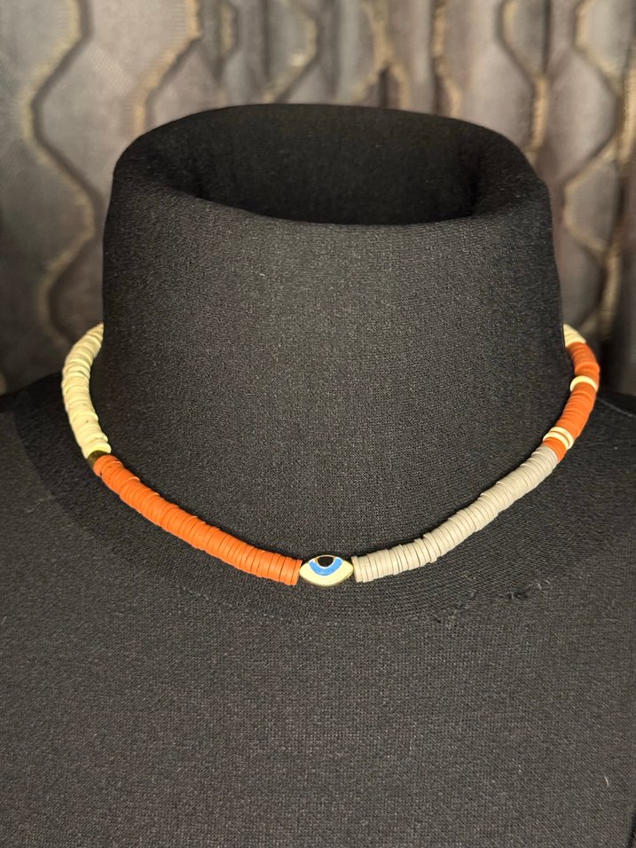 Bohem Çok Renkli Boncuklu Mini Kolye - Görsel 3