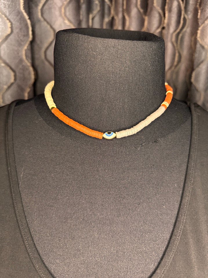 Bohem Çok Renkli Boncuklu Mini Kolye - Görsel 5