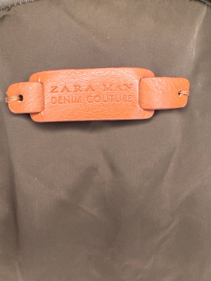 Bej Fermuarlı Kadın ERKEK  Ceket - Görsel 5