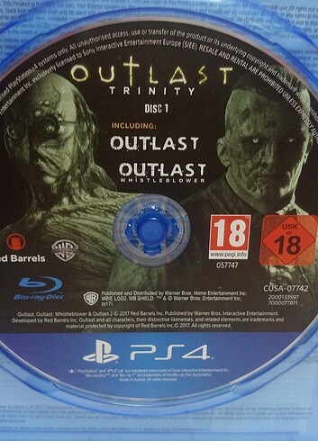 Beden OUTLAST TRINITY