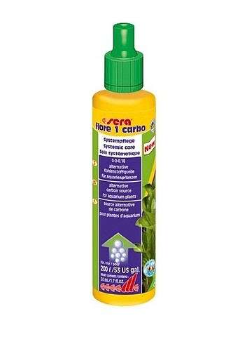 Sera flore 1 carbo 50 ml Karbon Katkısı
