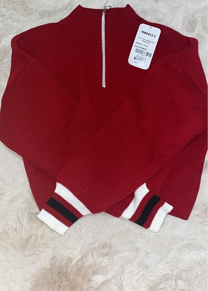 Fermuarlı sweat - Görsel 2