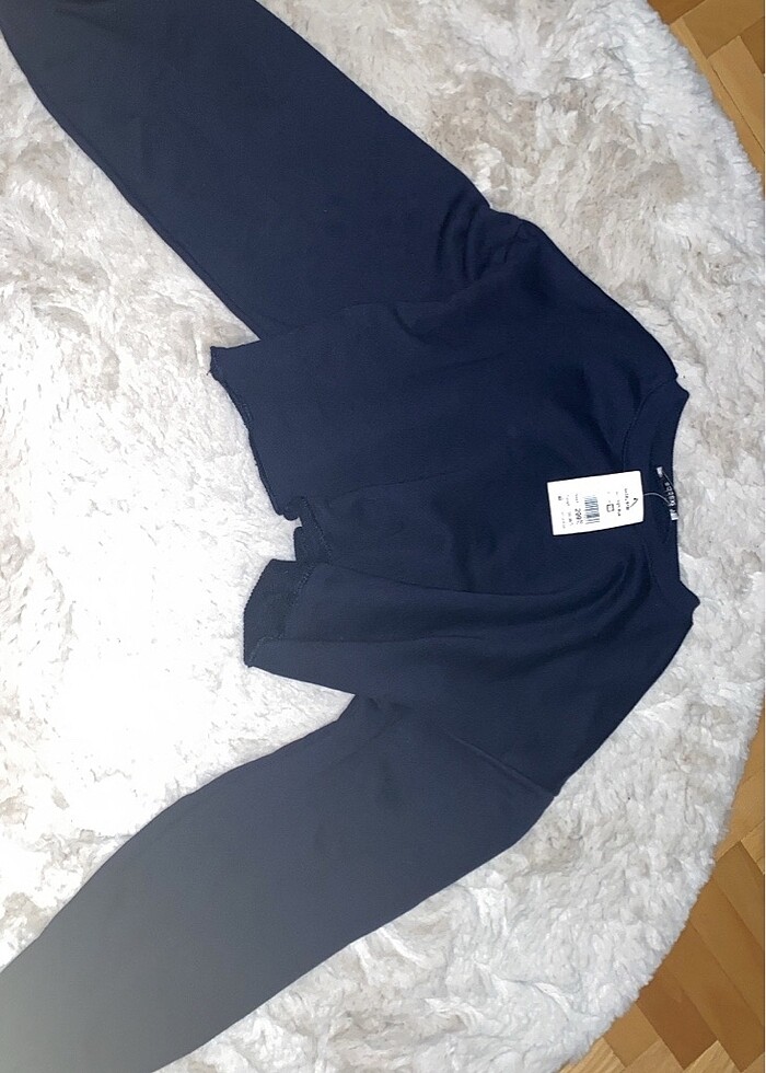 Salaş crop sweat - Görsel 2