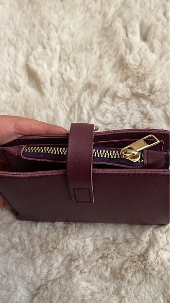 Mürdüm cüzdan - Görsel 2