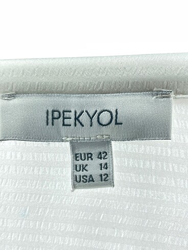 42 Beden beyaz Renk ipekyol Gömlek %70 İndirimli.