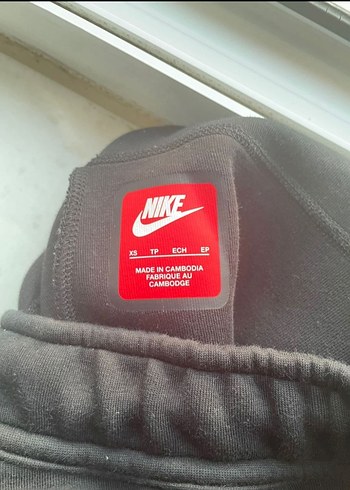 33 Beden Nike Siyah Rahat Eşofman Altı