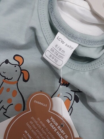 6 Ay Beden Lcw etiketli sıfır 6,9 ay 