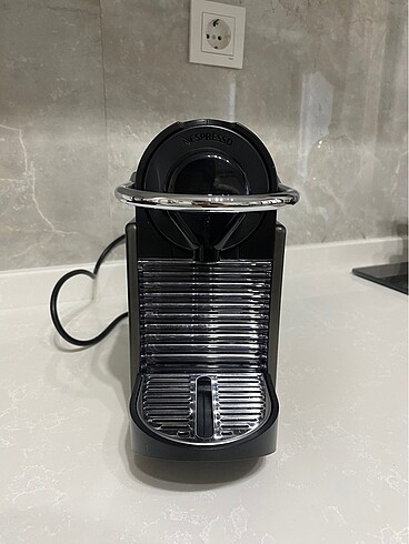 Nespresso C61 titan pixie kapsül kahve makinesi