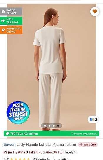 Suwen hamile&lohusa pijama tak+sabahlık - Görsel 10