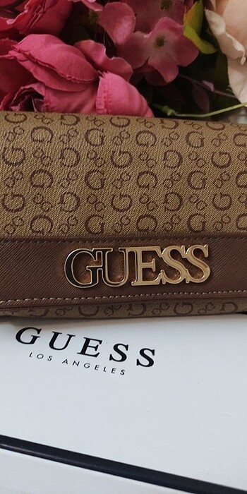 Guess Orijinal Guess Çok Şık Monogram Cüzdan