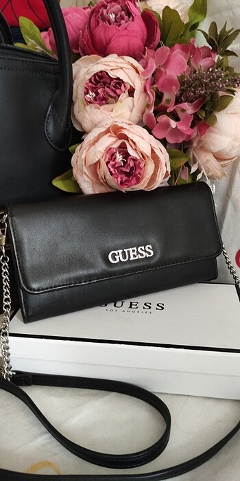 Beden Orijinal Guess Çok Şık Telefon Cüzdan Çanta