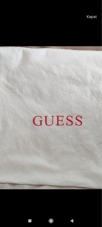 Guess Orijinal Guess Toz Torbası